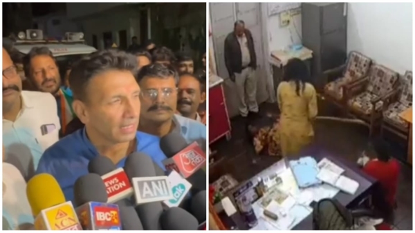 Jitu Patwari FIR lodged in Katni case Dalit woman and grandson beaten up