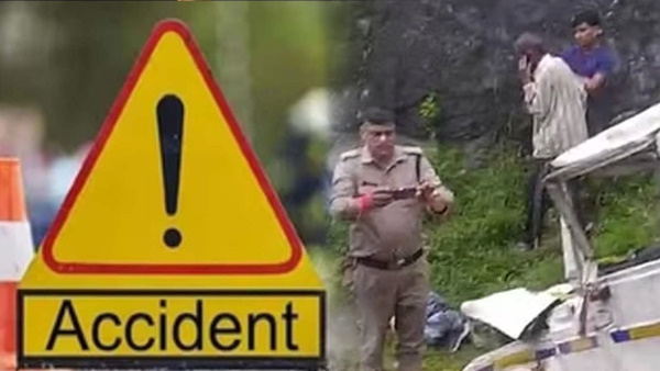 Major accident in Srinagar Uttarakhand vehicle fell into a deep ditch three dead one injured