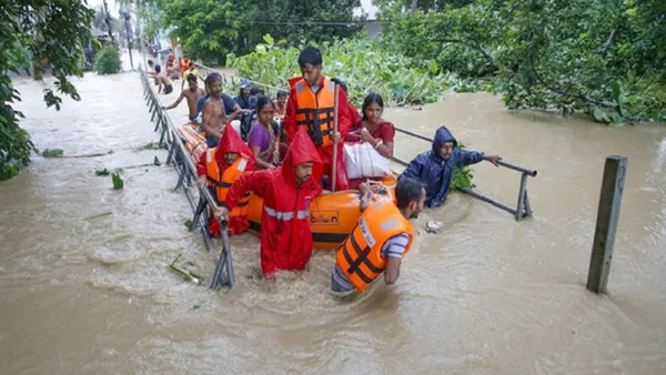 Andhra Telangana Flood relief work