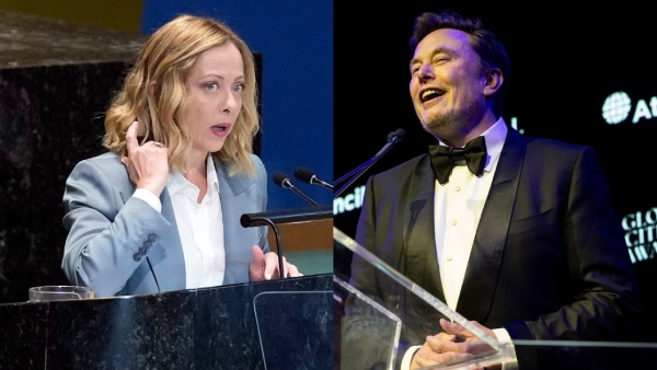 Elon Musk Giorgia Meloni