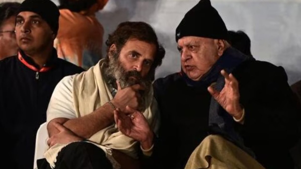 Farooq Abdullah Rahul Gandhi