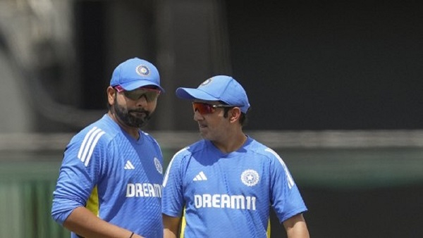 Gautam Gambhir and Rohit Sharma Gautam Gambhir and Rohit Sharma