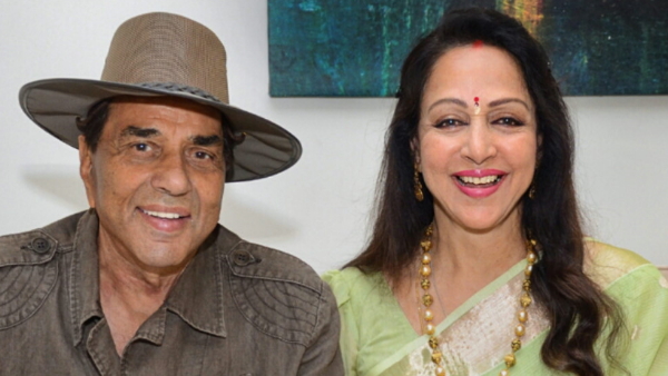 Dharmendra and Hema Malini