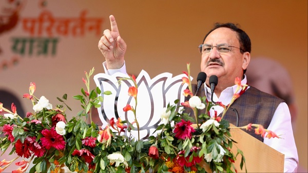 jp nadda BJP Parivartan Yatra