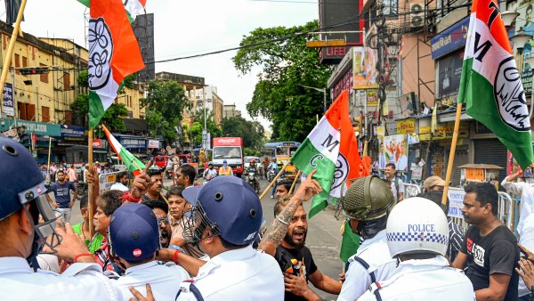Kolkata TMC Protest