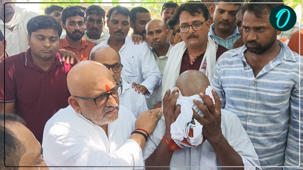 Ajay Rai met the family of Mangesh yadav Jaunpur encounter