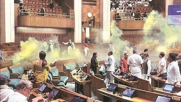 Parliament security breach