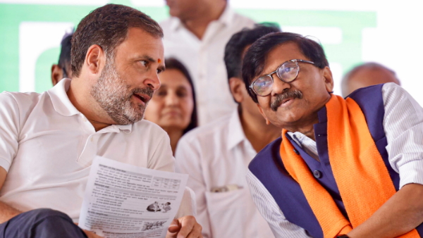 Rahul Gandhi Sanjay Raut