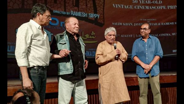  शोले की स्क्रीनिंग ने पुरानी यादें ताज़ा कर दीं