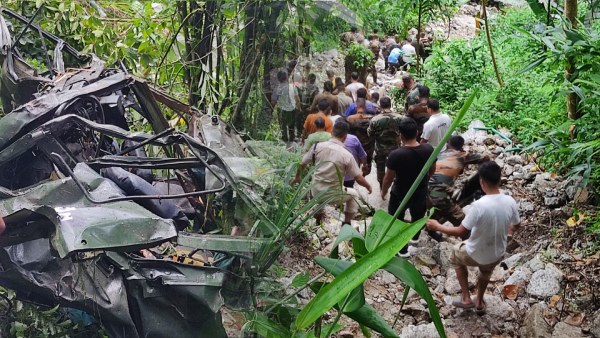 Sikkim Army Road Accident