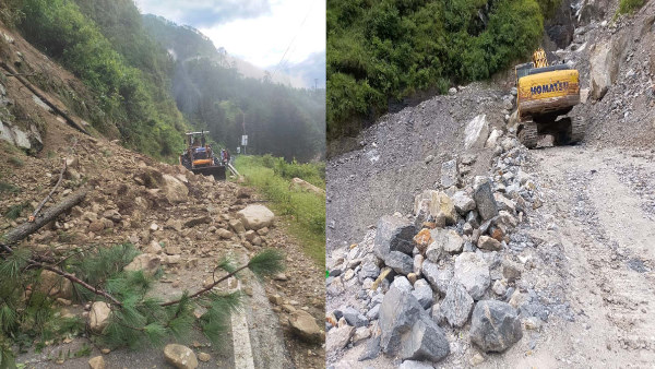 Uttarakhand weather update Heavy rain wreaks havoc Gangotri Yamunotri Badrinath highways closed