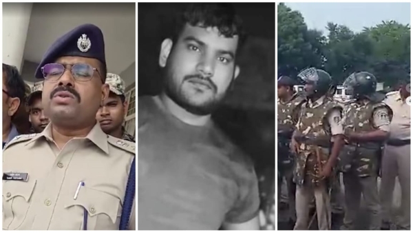 Dalit Krishna Jatav accused of murder in the police station TI constable suspended jitu patwari Dalit Krishna Jatav accused of murder in the police station TI constable suspended jitu patwari