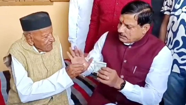 The last journey of CM Mohan Yadav father Poonam Chand Yadav will take place on Wednesday