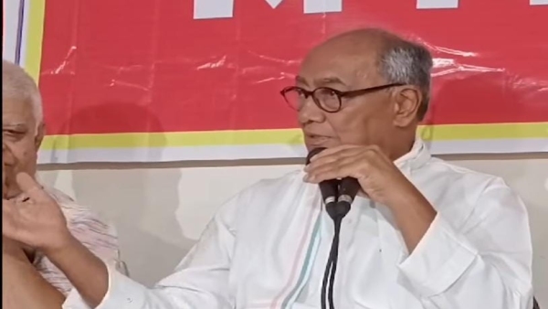 In Bhopal Digvijay Singh called BJP state president VD Sharma impotent Chhatarpur
