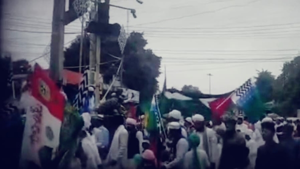 Police arrested four accused in the case of waving Palestine flag learned from instagram