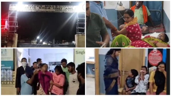 Chlorine gas leak in soda factory in Anuppur 60 people affected DM harshal pancholi