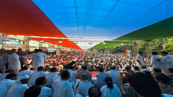 Jitu Patwari Congress protest in Jabalpur problem of dilapidated roads and garbage