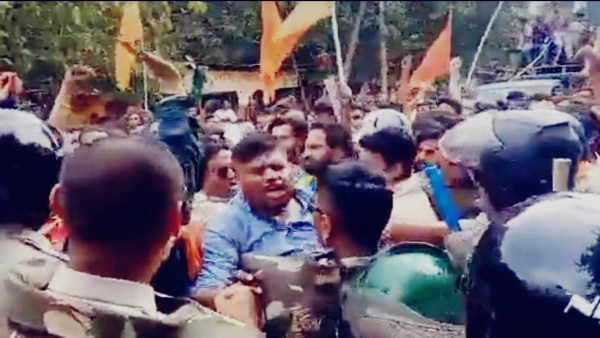 Uproar over disputed mosque in Jabalpur VHP leader challenges police administration