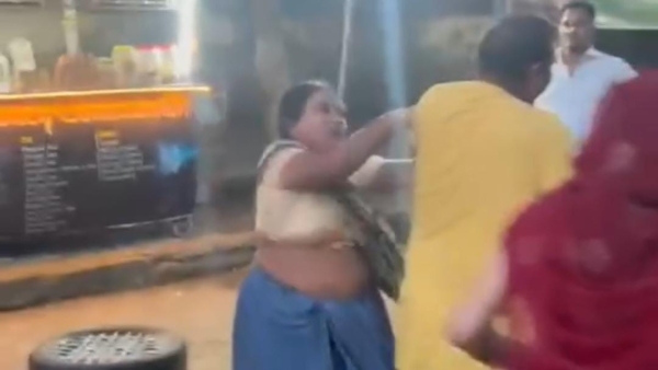 BJP councilor thrashed video viral Women beat him up Ward 48 Arvind Verma accused