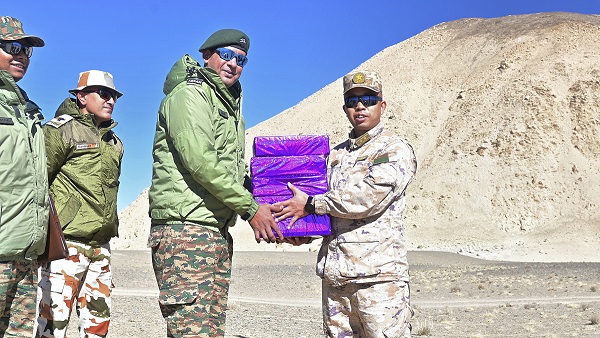 Indian-Chinese troops News