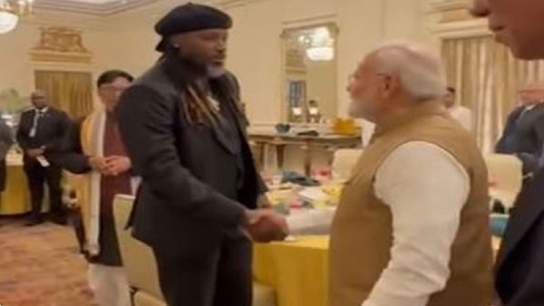 chris gayle meets pm modi chris gayle meets pm modi