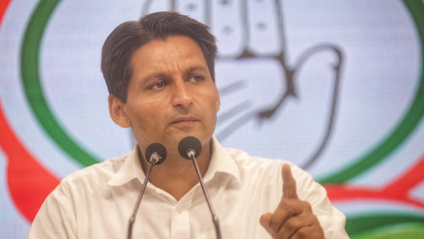 Deependra Hooda in Congress rally