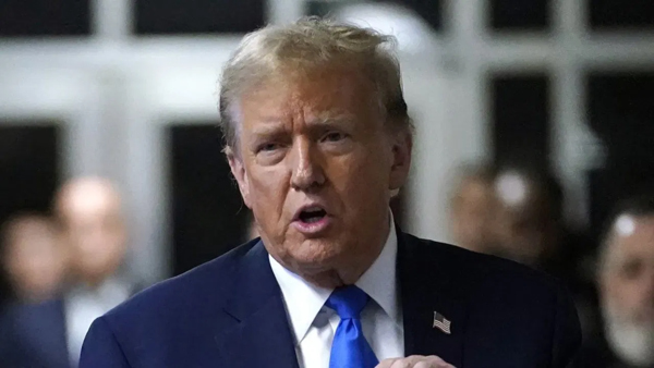 Donald Trump over Iran Israel war