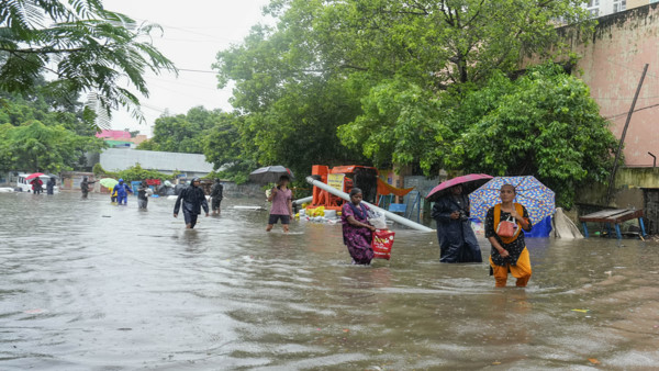 Double blow of nature in Chennai