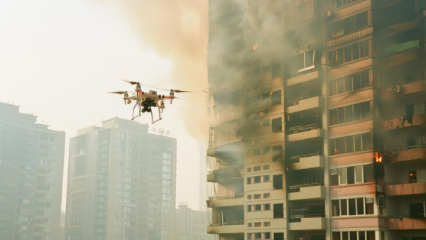 Russian drone attack Kyiv