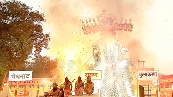 Dussehra 2024 Ravan Dahan pic