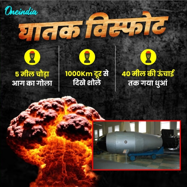 Tsar Bomba Biggest Bomb in History Tsar Bomba Biggest Bomb in History