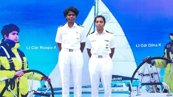 Indian Navy women officers