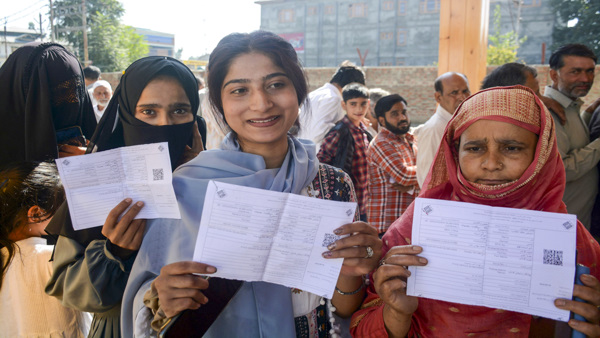 Jammu Kashmir Voting 3rd phase Jammu Kashmir Voting 3rd phase
