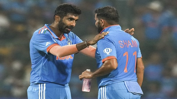 Jasprit Bumrah and Mohammed Shami