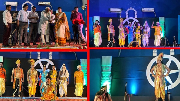 National poet Ramdhari Singh Dinkar timeless creation Rashmirathi theatrical staging highly praised