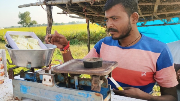 Khurchan sweet of Rampur Baghelan