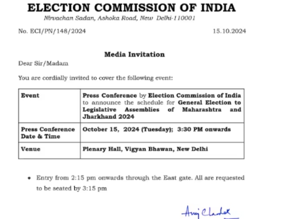 Maharashtra Assembly Election ECI