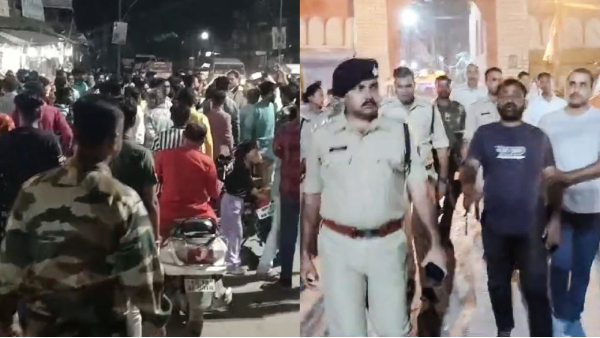 maihar councilor husband police assault video