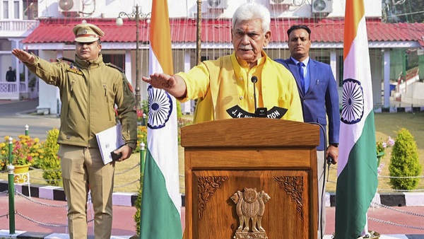 Jammu and Kashmir Lt Governor Manoj Sinha
