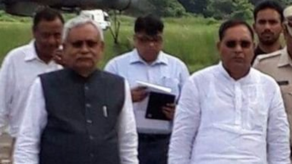 Bihar Minister Maheshwar Hazari