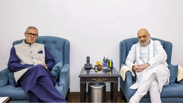 omar abdullah with amit shah