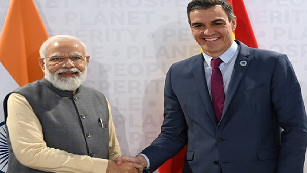 PM Modi Spain s Prime Minister Sanchez