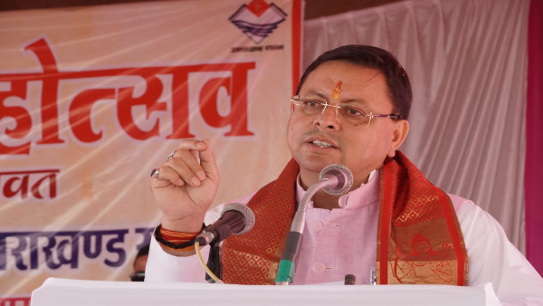 Demographic change not tolerated religious conversion land jihad spit jihad CM pushkar Dhami bluntly