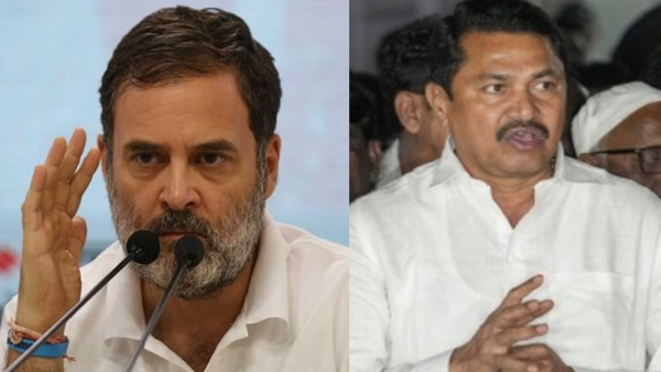 Rahul Gandhi and Nana Patole