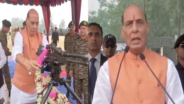 Rajnath Singh Shastra Puja