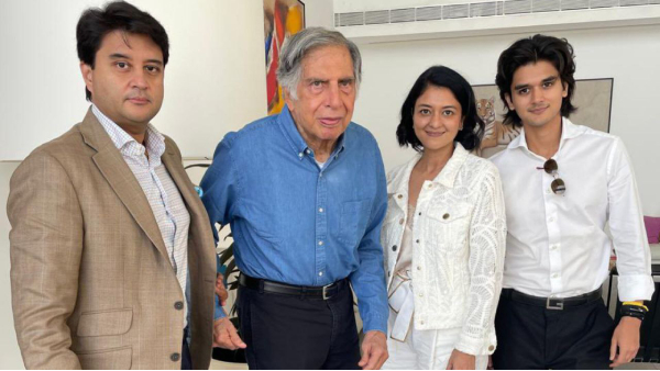 Ratan Tata Jyotiraditya Scindia
