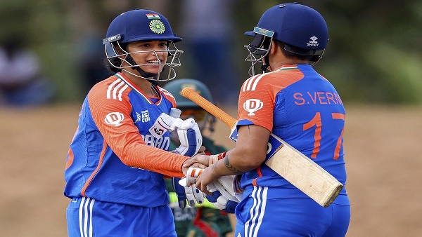 S Verma and Smriti Mandhana S Verma and Smriti Mandhana