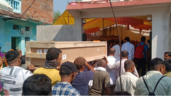 The body of Srishti reaches Mehar