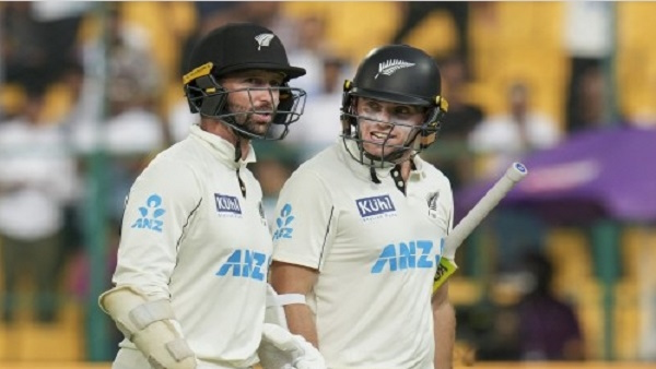 Tom Latham and Devon Conway Tom Latham and Devon Conway