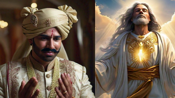 Dead father came in son marriage